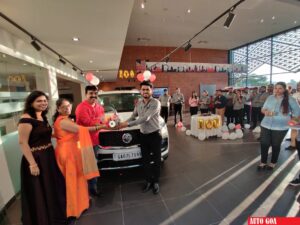 Read more about the article MG delivers 100th Hector in Goa