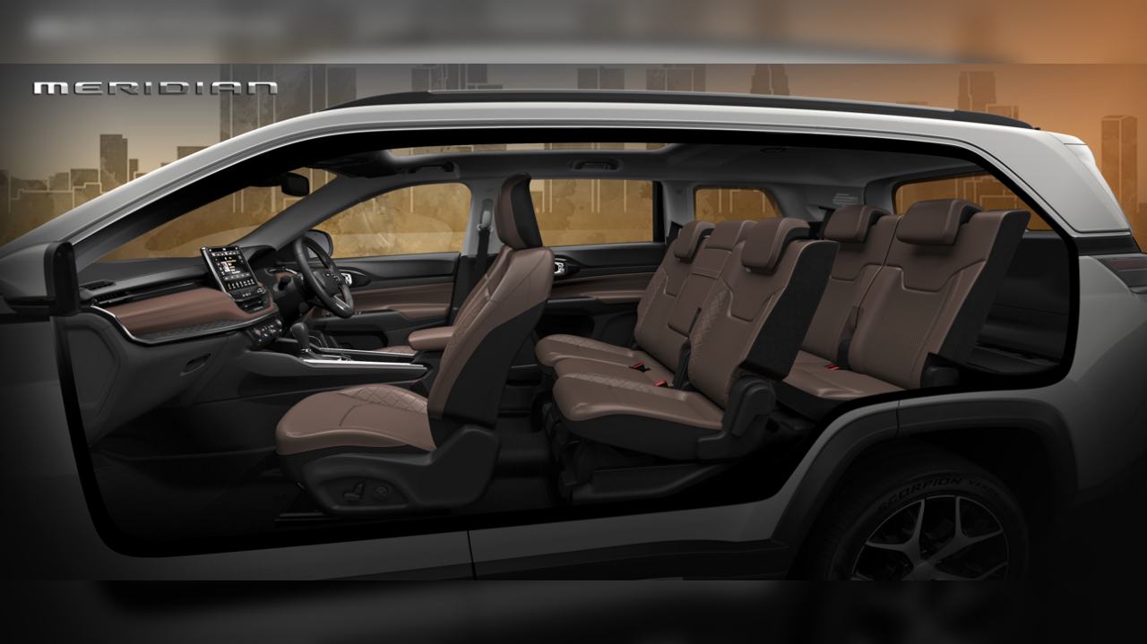 Read more about the article Jeep Meridian three-row SUV revealed in India: Check specs, expected price, launch date, etc.