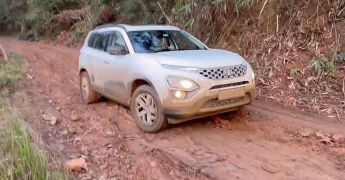 Read more about the article New Tata Safari struggling on a muddy slope shows why AWD/4×4 system is critical [Video]