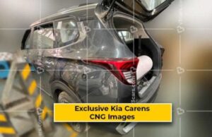 Read more about the article Kia Carens Spotted With A CNG Kit; Launch In Pipeline?
