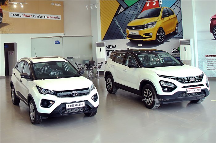 Read more about the article Discounts of up to Rs 65,000 on Tata Harrier, Safari, Tigor, Nexon