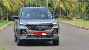 Read more about the article Facelifted MG Hector SUV Could Feature Semi-Autonomous Driving Aids