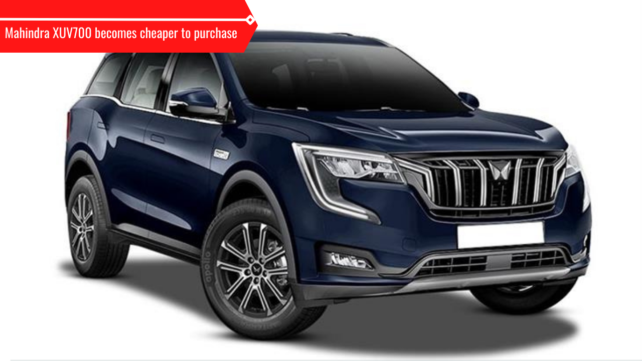 Read more about the article Mahindra XUV700 price drops: Check new list here