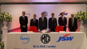 Read more about the article JSW Group plans to become single-largest shareholder in JSW MG Motor India: Report