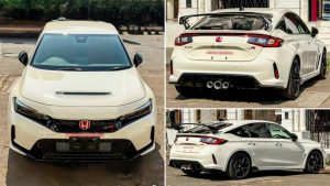 Read more about the article New Honda Civic Type R Spotted in India With Red No Plates