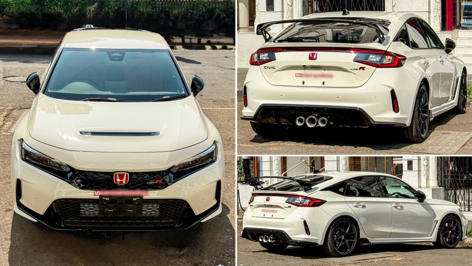 Read more about the article New Honda Civic Type R Spotted in India With Red No Plates