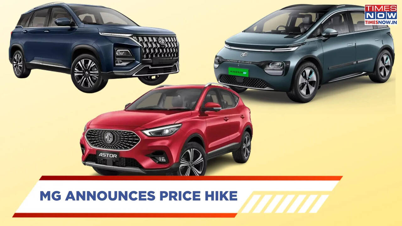 Read more about the article MG Hector Facelift, Windsor EV, And More To Get Costlier From January 2026 — Details